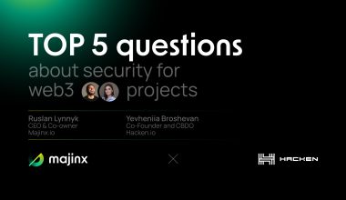 TOP 5 questions about security for web3 projects